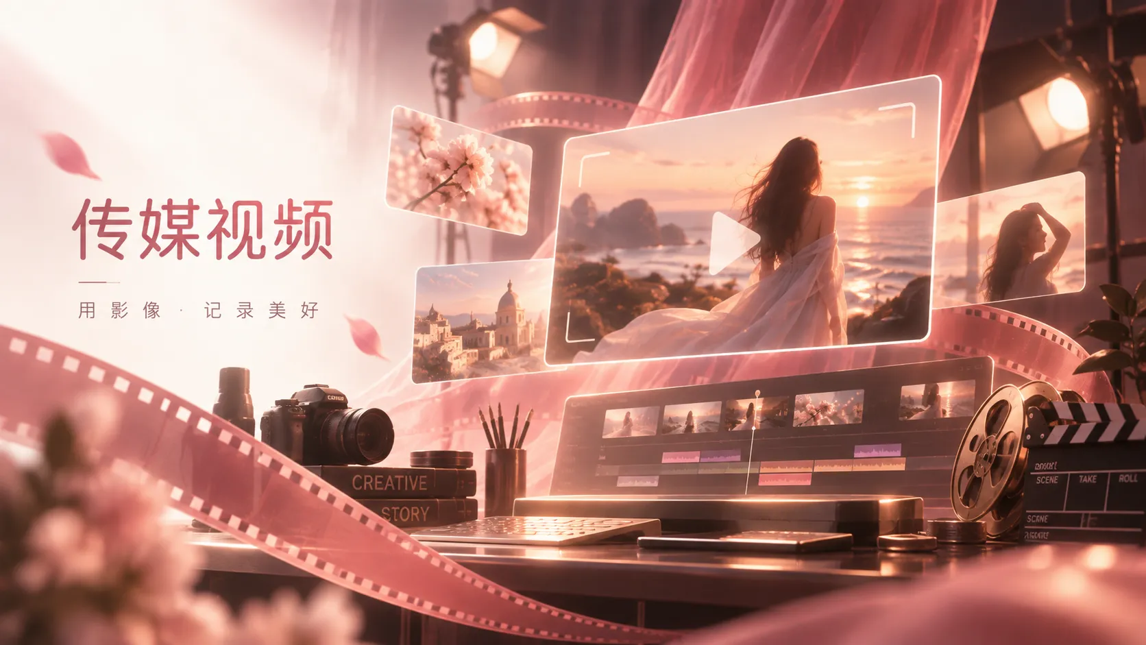 旅行视频内容画面